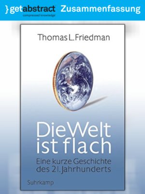 cover image of Die Welt ist flach (Zusammenfassung)